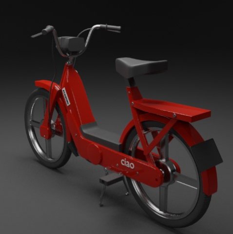 Ciao piaggio 3D Baskı Modeli .c4d .max .obj .3ds .fbx .stl .blend 