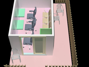 Saloon Model 3D