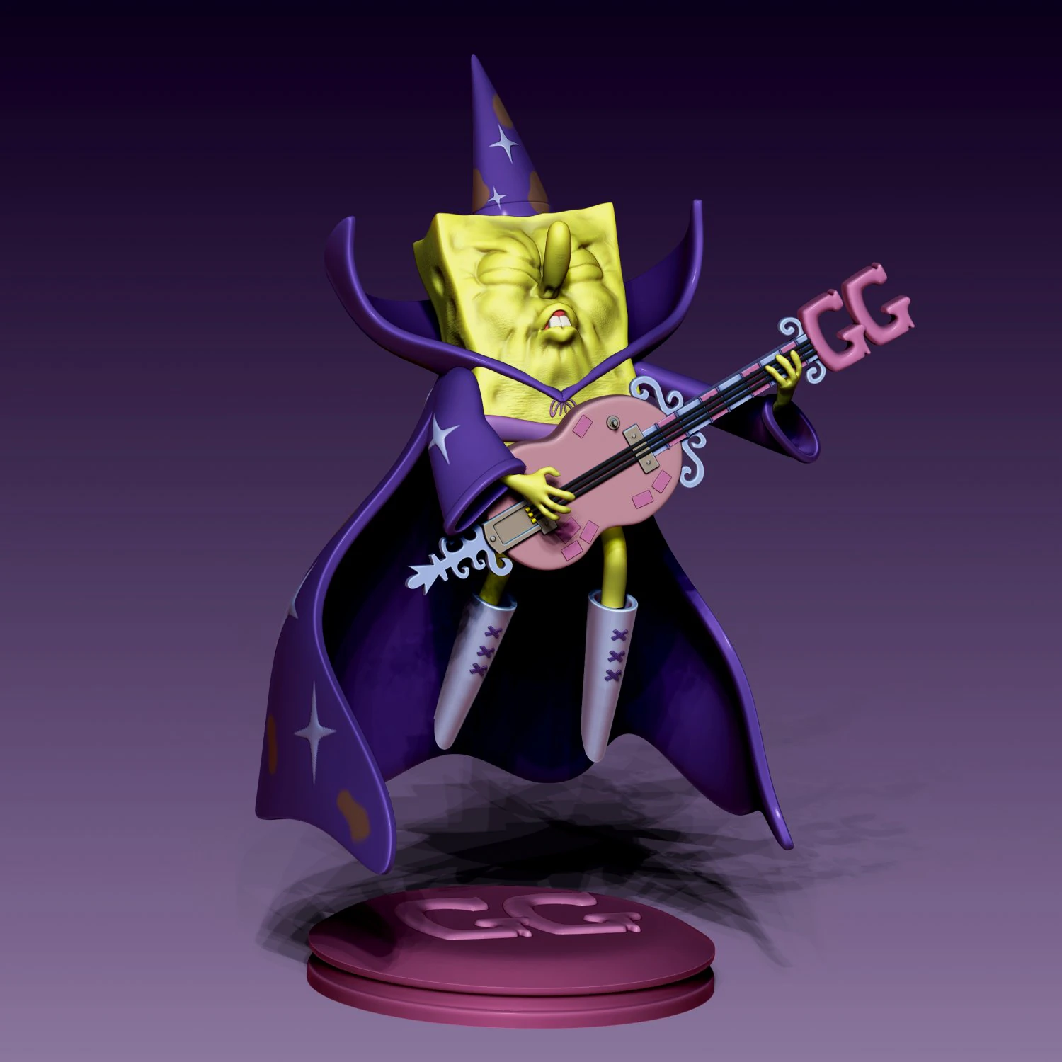 SPONGEBOB SQUAREPANTS for 3D printing 3D Print Model .c4d .max .obj .3ds .fbx .stl .blend 