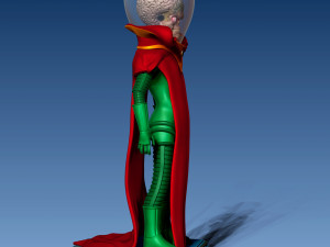 ALIEN FROM THE MOVIE MARS ATTACKS FOR 3D PRINTING Modello di stampa 3D