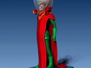 ALIEN FROM THE MOVIE MARS ATTACKS FOR 3D PRINTING 3D Print Model