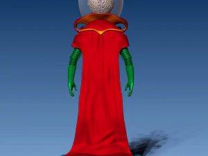 ALIEN FROM THE MOVIE MARS ATTACKS FOR 3D PRINTING 3D Print Model