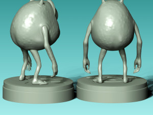 Mike Wazowski from Monsters Inc 3D Print Model