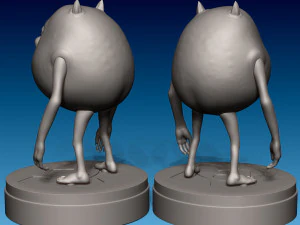 Mike Wazowski from Monsters Inc 3D Print Model