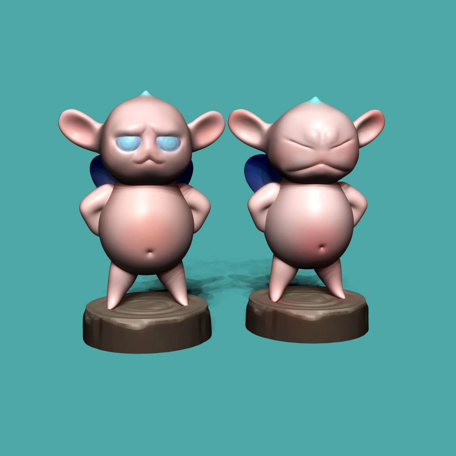 Puck from Berserk 3D Print Model .c4d .max .obj .3ds .fbx .stl .blend 