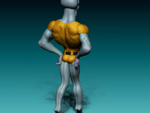 HANDSOME SQUIDWARD 3D Model