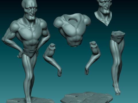 HANDSOME SQUIDWARD 3D Модель