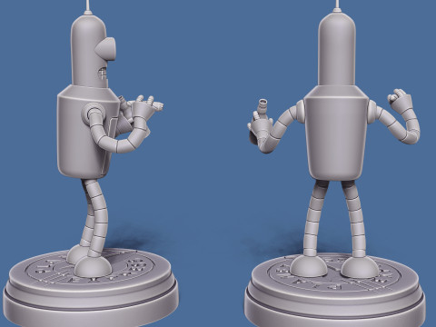 Bender from Futurama Modèle 3D