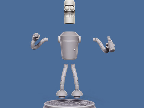 Bender from Futurama Modèle 3D