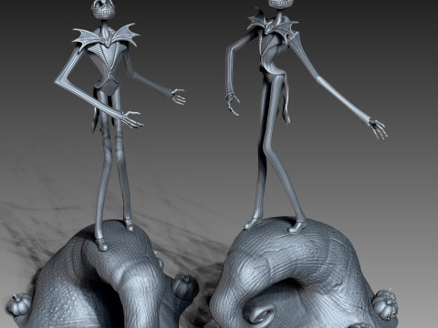 Jack Skellington from the Nightmare Before Christmas Modèle 3D