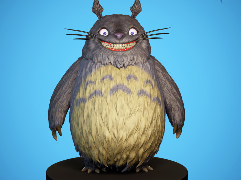 Totoro Modello 3D