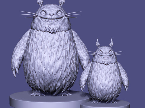 Тоторо 3D Модель