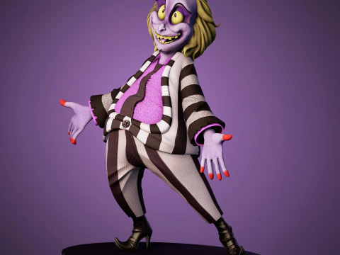 Beetlejuice 3D Model