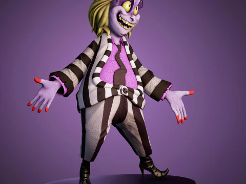 Beetlejuice 3D Model
