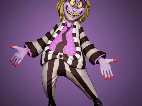 Beetlejuice 3D Model