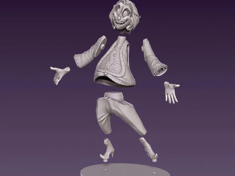 Beetlejuice 3D Model