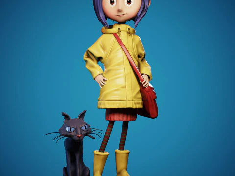 Coraline 3D Model