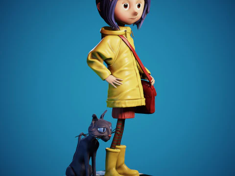 Coraline 3D Model