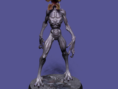 Démogorgon de Stranger Things Modèles 3D en vedette