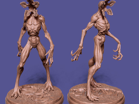 Démogorgon de Stranger Things Modèles 3D en vedette