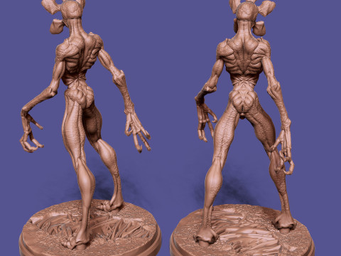 Démogorgon de Stranger Things Modèles 3D en vedette