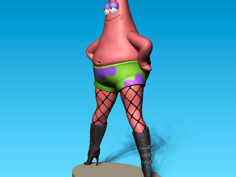 Bob Esponja Modelo de impresión 3D