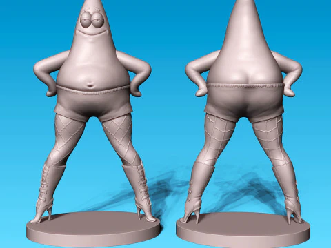 SpongeBob SquarePants 3D Print Model
