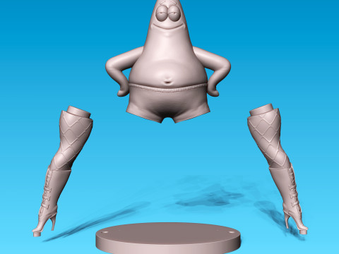 Bob Esponja Modelo de impresión 3D