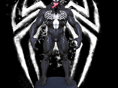 ヴェノム 3Dプリントモデル