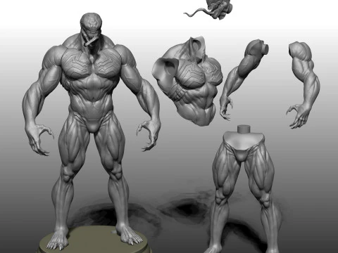 Veneno Modelo de Impressão 3D