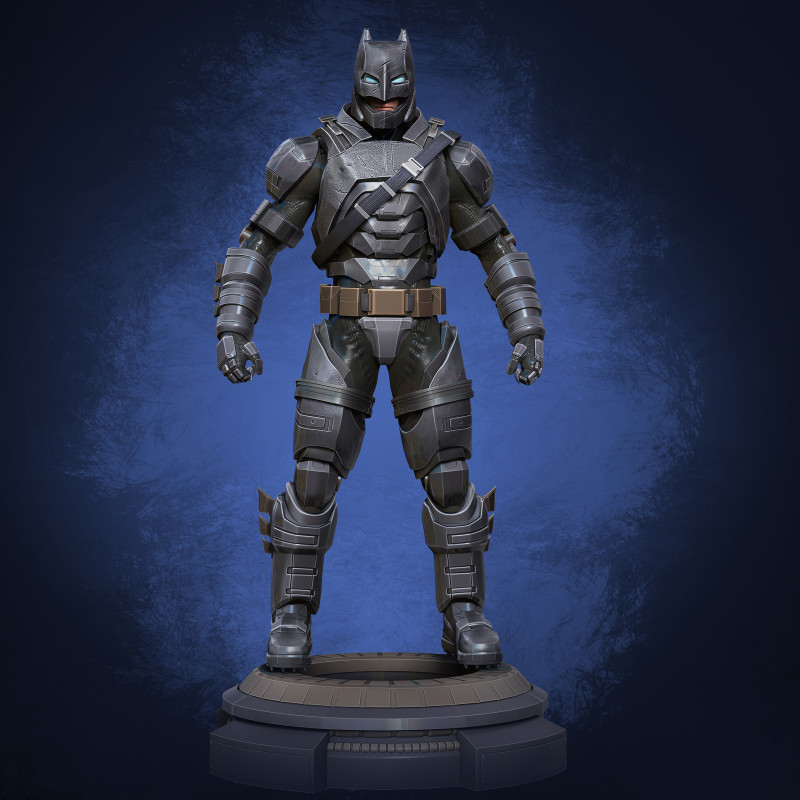 Batman Modello di stampa 3D .c4d .max .obj .3ds .fbx .stl .blend