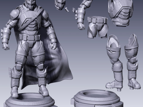 Batman Modello di stampa 3D