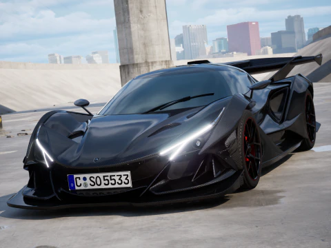 Gumpert Apollo Intensa Emozione 2019 3D Model