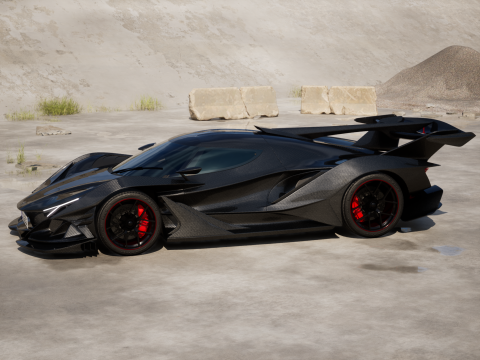 Gumpert Apollo Intensa Emozione 2019 3D 模型