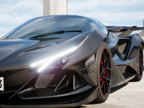 Gumpert Apollo Intensa Emozione 2019 3D 模型