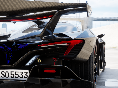 Gumpert Apollo Intensa Emozione 2019 3D 模型