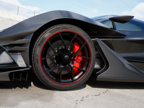 Gumpert Apollo Intensa Emozione 2019 3D 模型
