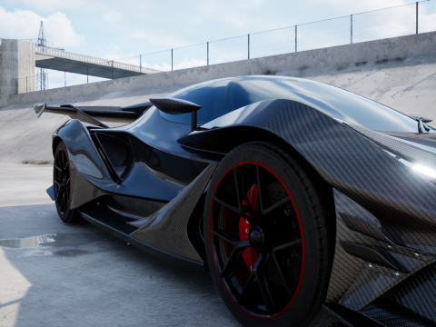 Gumpert Apollo Intensa Emozione 2019 3D 模型