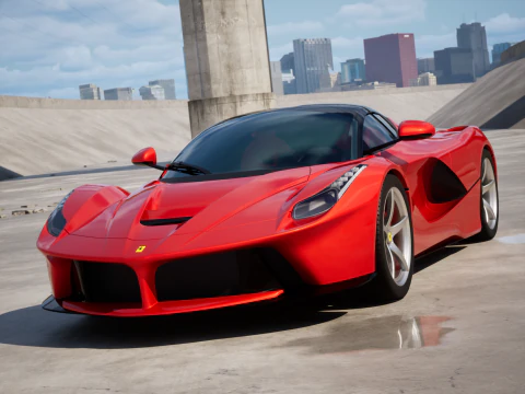 Ferrari LaFerrari 2014 3D Model