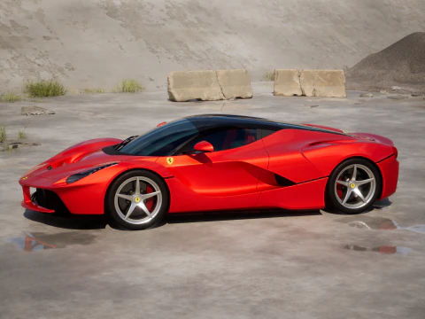 Ferrari LaFerrari 2014 3D Model
