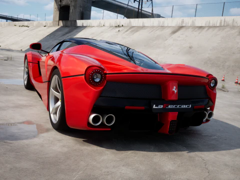 Ferrari LaFerrari 2014 3D Model