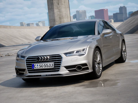 Audi A7 2015 3D Model