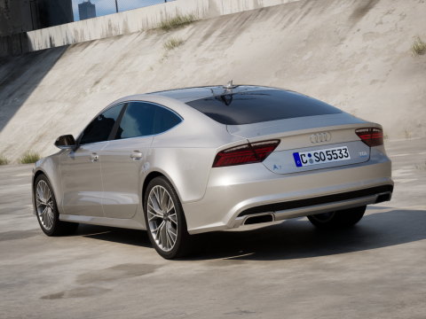 Audi A7 2015 Modèle 3D
