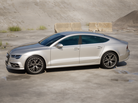 Audi A7 2015 Modèle 3D