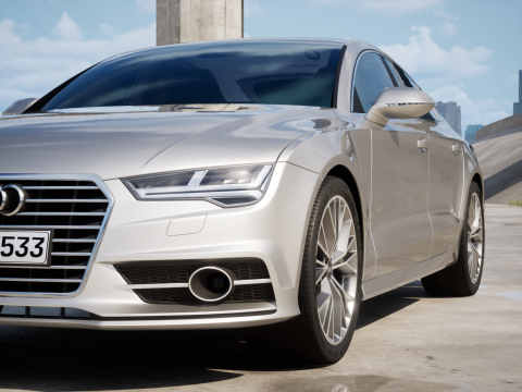 Audi A7 2015 Modèle 3D