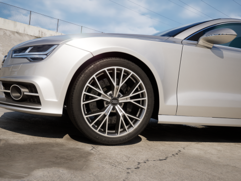Audi A7 2015 Modèle 3D