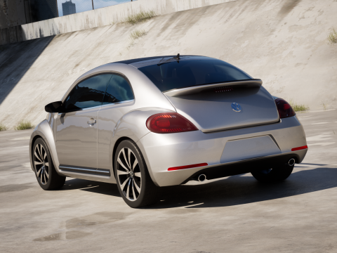 Volkswagen Beetle 2012 Modello 3D