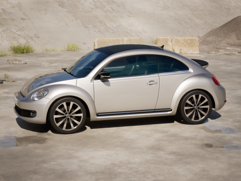 Volkswagen Beetle 2012 Modello 3D