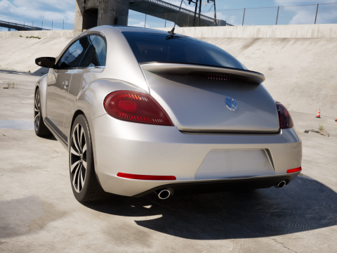 Volkswagen Beetle 2012 Modello 3D
