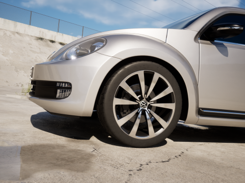 Volkswagen Beetle 2012 Modello 3D
